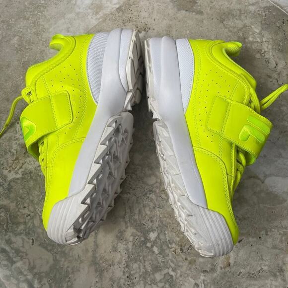 Fila Disrupptor II Applique Women's Shoes Size 8.5 - Picture 2 of 11